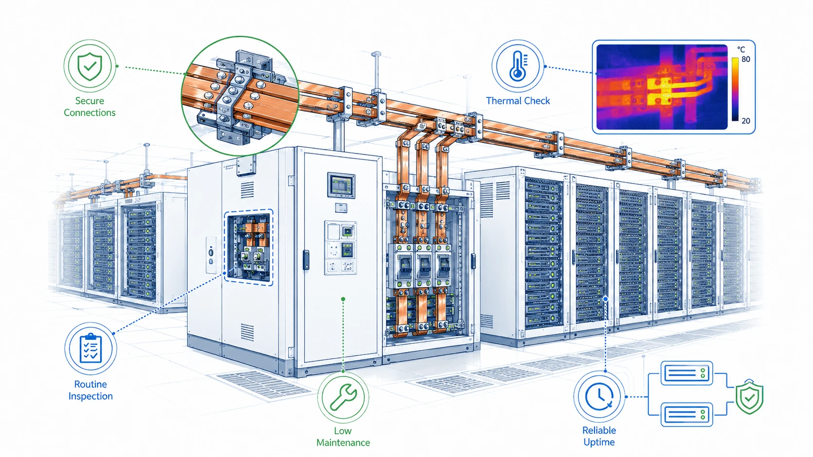 Rigid Busbars in Data Centers: Reliable Power Distribution for High-Density Electrical Systems