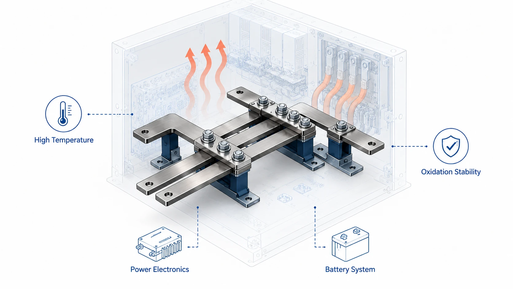 Tinned Copper Rigid Busbars: When to Use Tin, Nickel, or Silver Plating