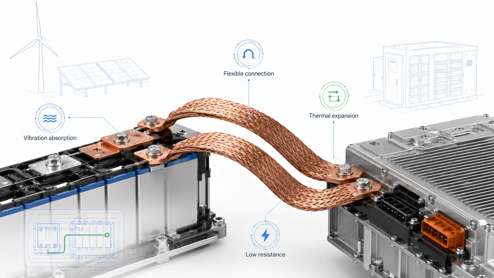 Battery Bus Bars: Copper, Flexible and Insulated Options for New Energy Applications