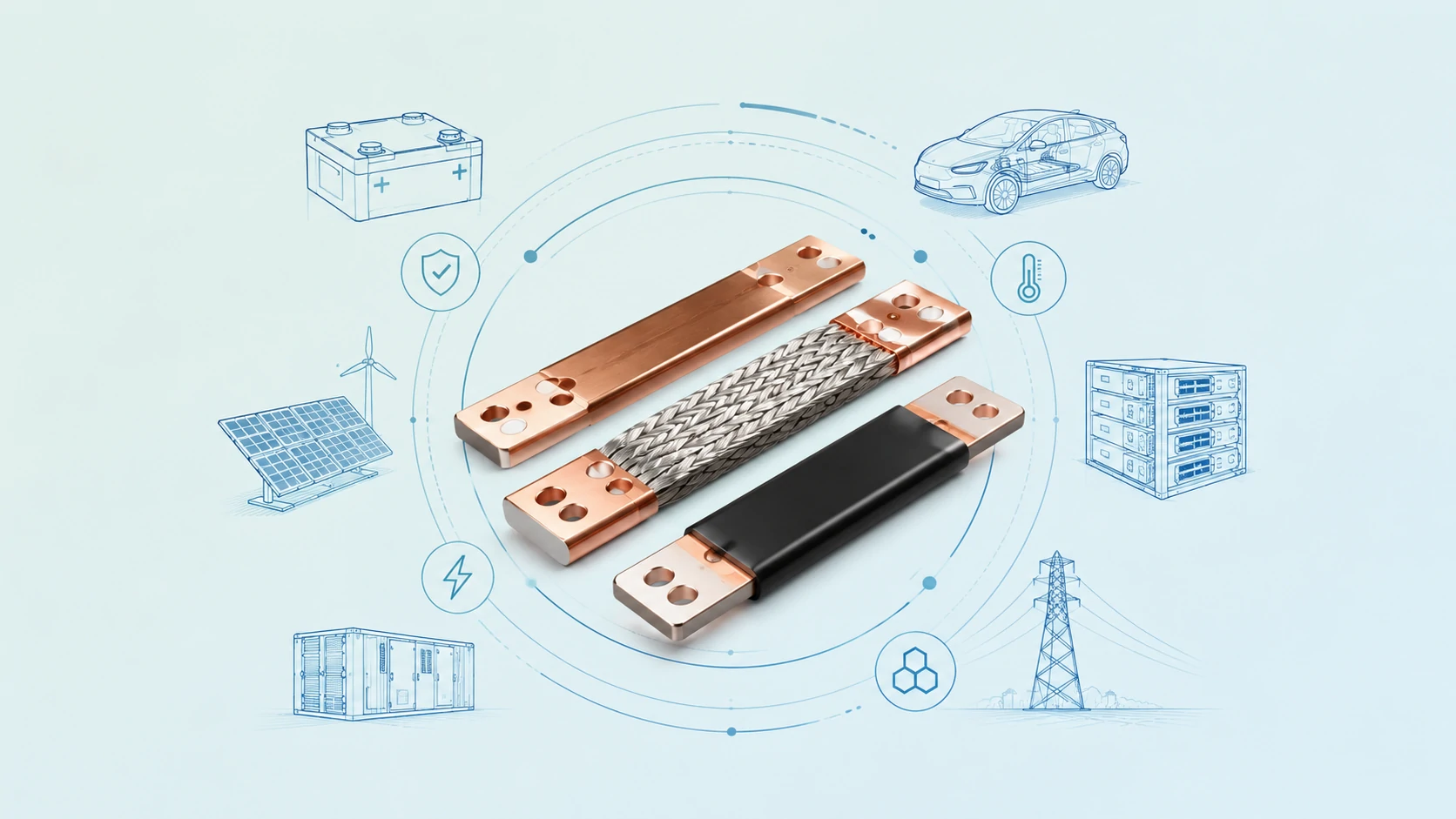 Battery Bus Bars: Copper, Flexible and Insulated Options for New Energy Applications