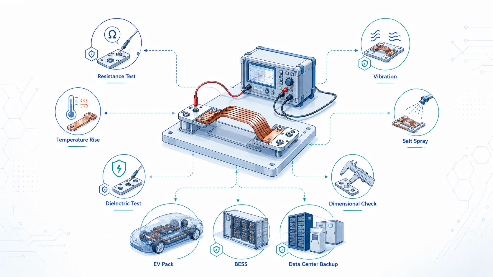 Battery Bus Bars: Copper, Flexible and Insulated Options for OEM Projects