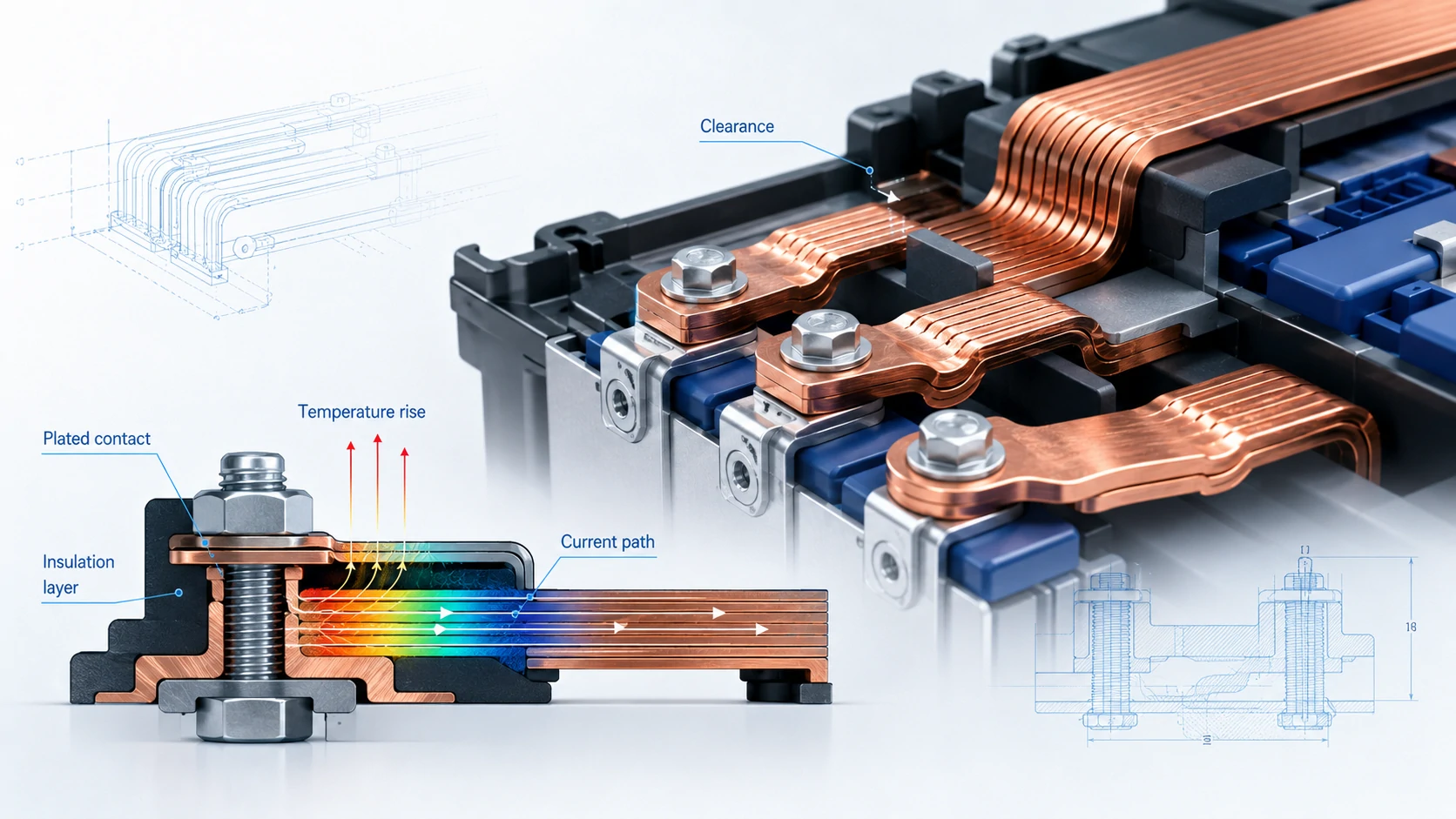 Battery Busbar Design Guide for EV Battery Packs and BESS Cabinets