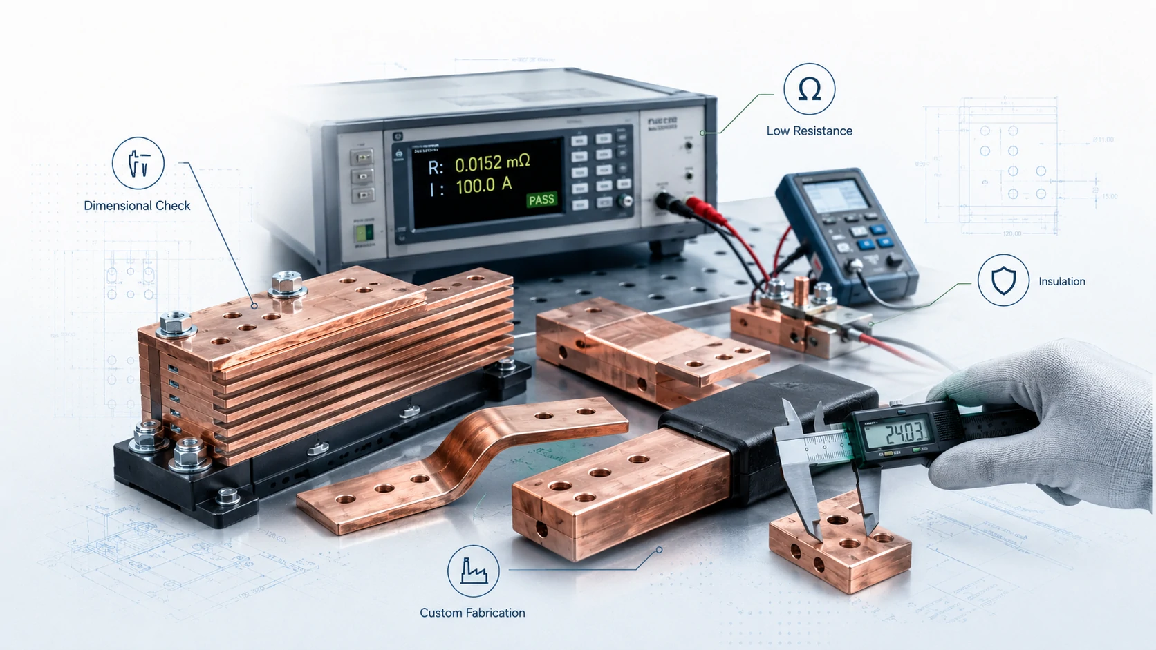 Bus Bar for Server Rack Power Distribution: Copper Busbar Solutions for Data Centers