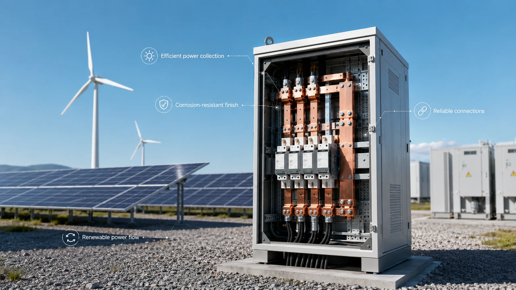 Copper Busbar Guide for EV Batteries, Data Centers and Renewable Energy Systems