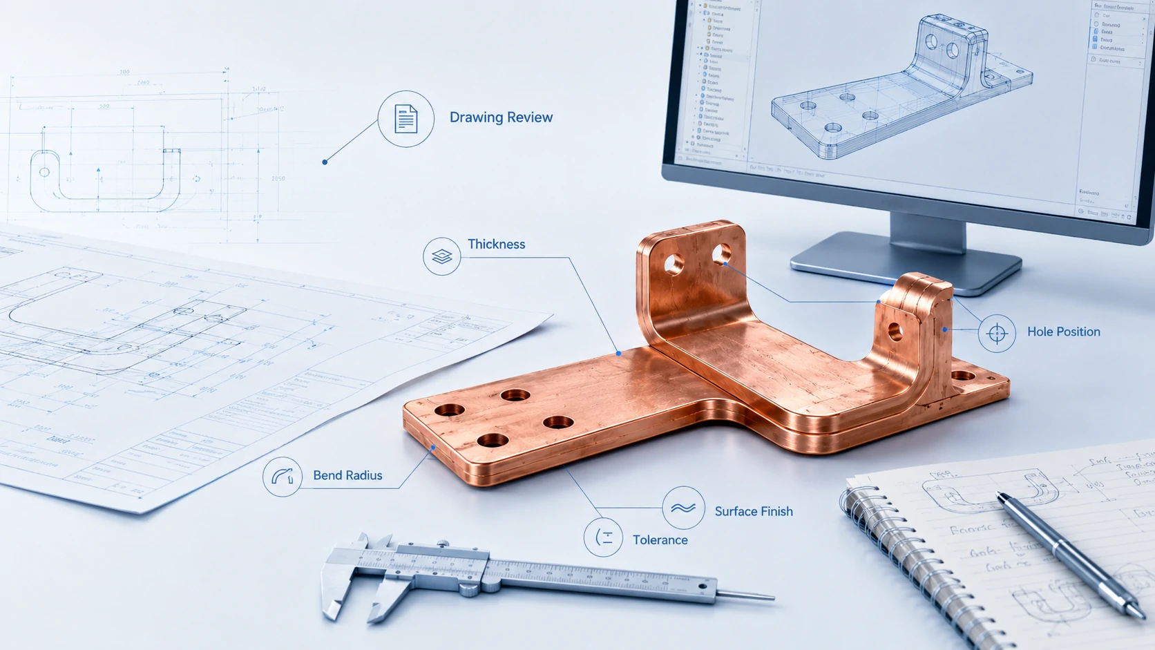 Custom Busbar Manufacturing: From Drawing Review to Final Copper Part