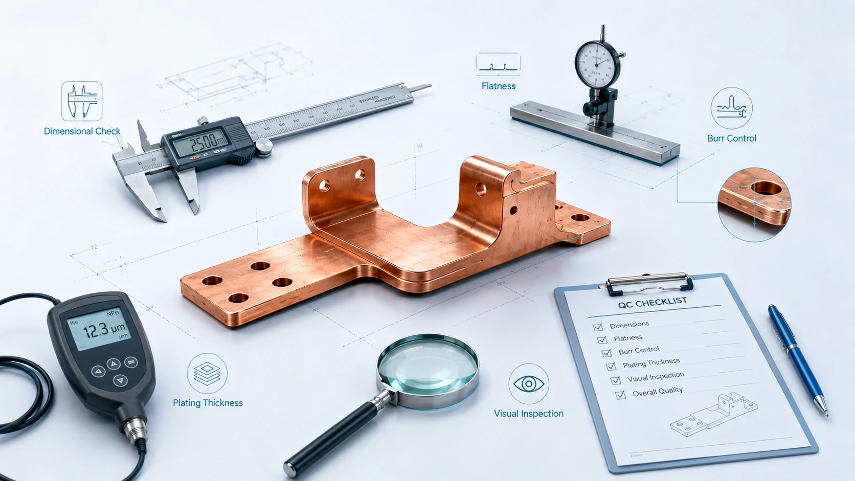 Custom Busbar Manufacturing: From Drawing Review to Final Copper Part