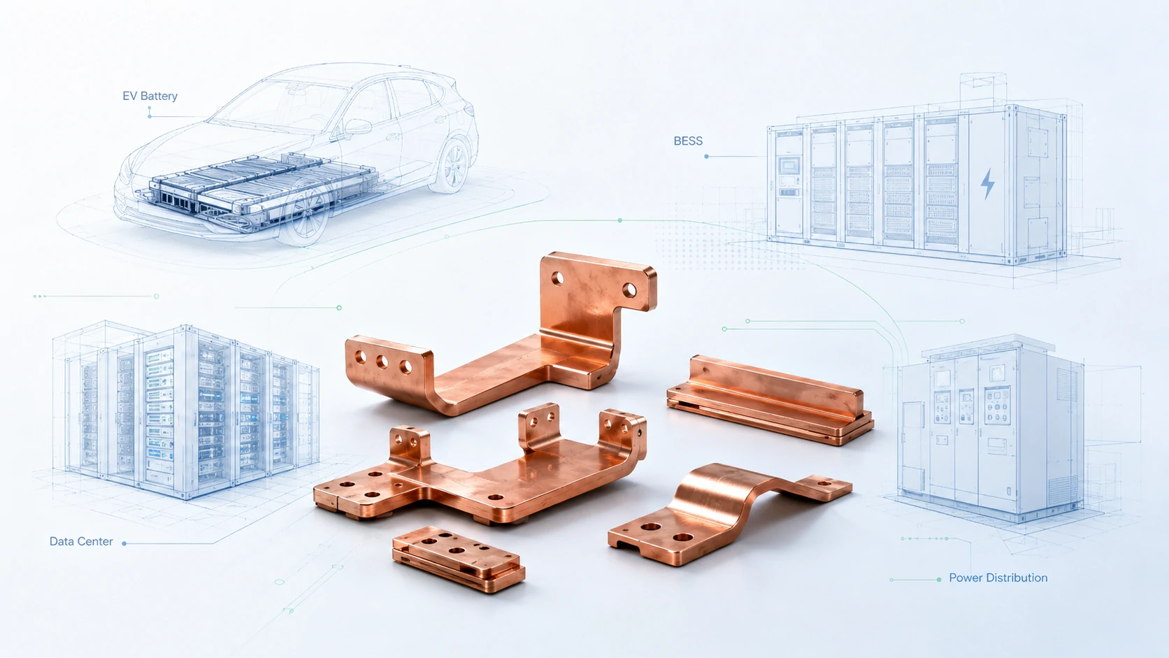 Custom Busbar Manufacturing: From Drawing Review to Final Copper Part