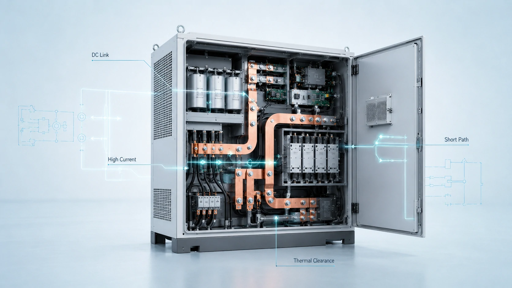 DC Bus Bar Design for Solar Inverters, PCS Cabinets and Energy Storage Systems
