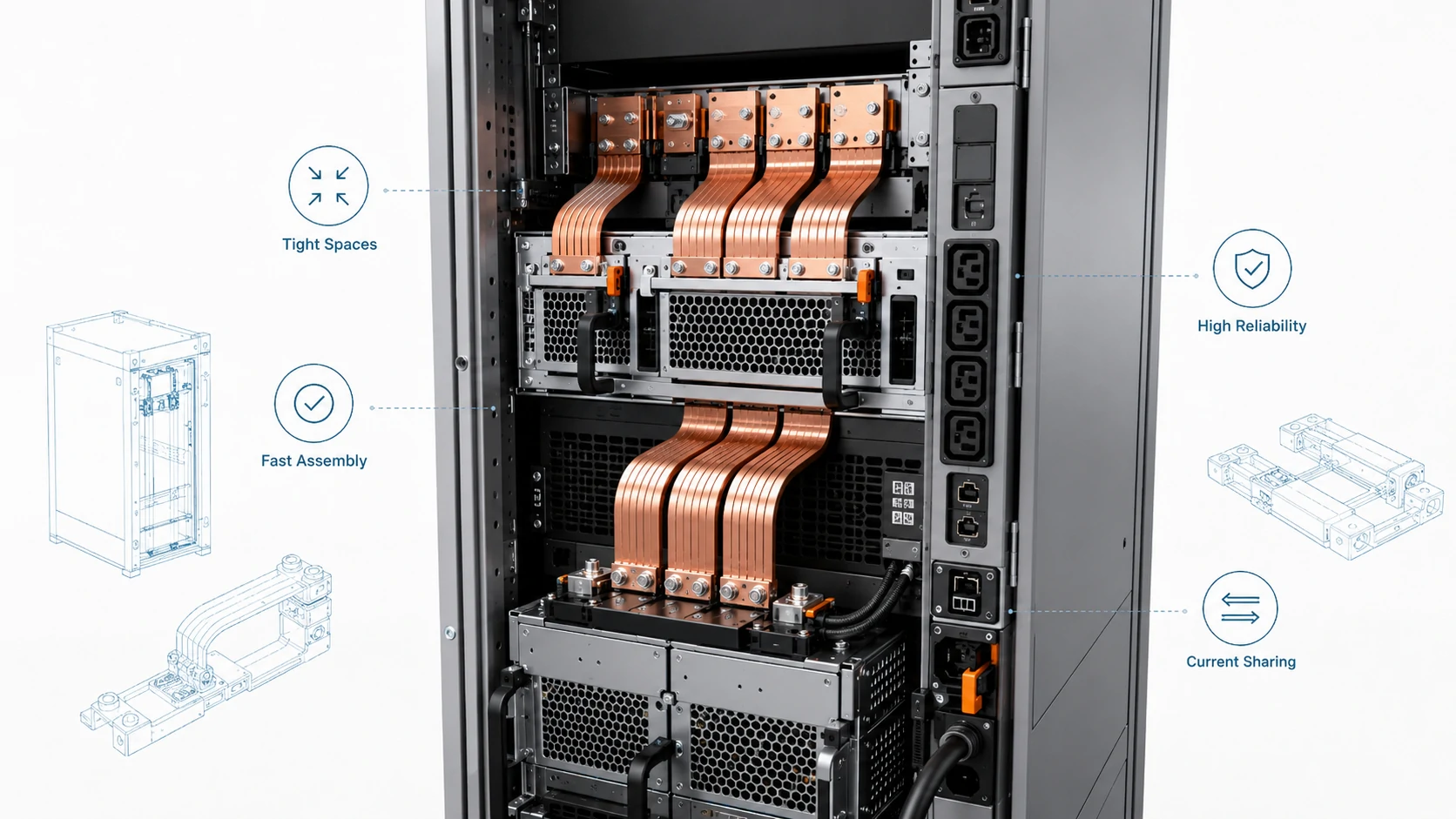 Flexible Busbar Solutions for Compact, High-Vibration and High-Current Assemblies