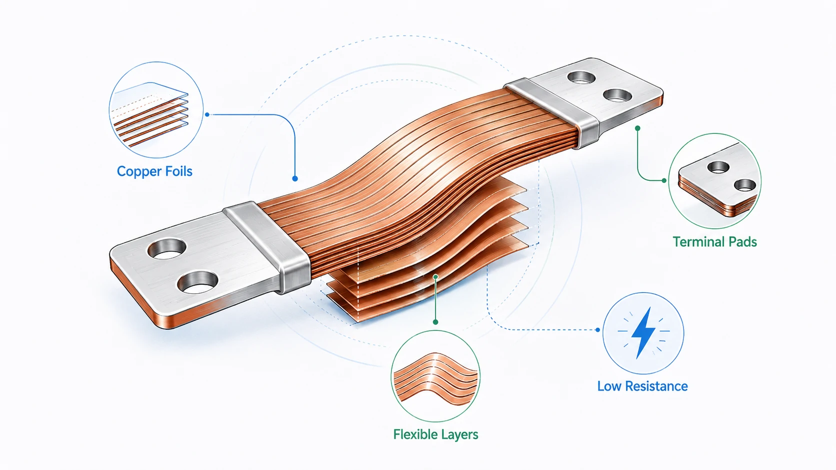 Flexible Copper Busbar: A Practical Guide for EV Batteries, BESS and Power Distribution