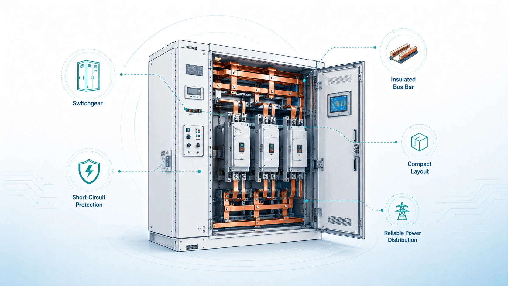 Insulated Bus Bars for Battery Packs, Switchgear and Power Cabinets