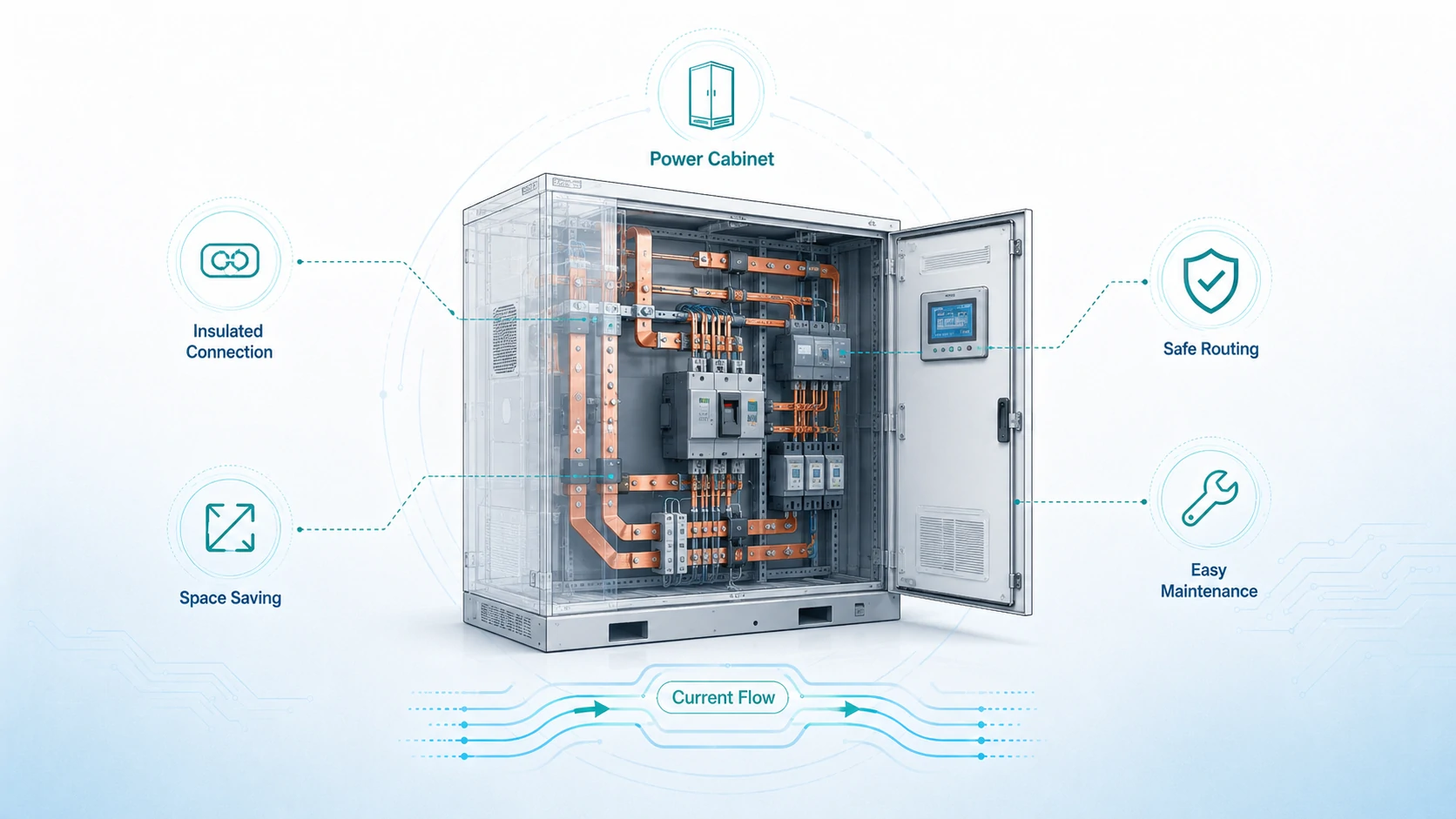 Insulated Bus Bars for Battery Packs, Switchgear and Power Cabinets