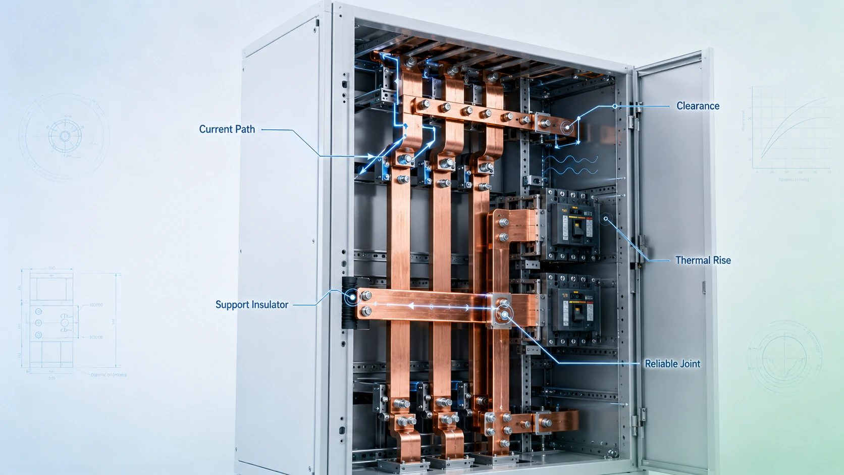 Power Busbar Design for High-Current Electrical and Energy Systems