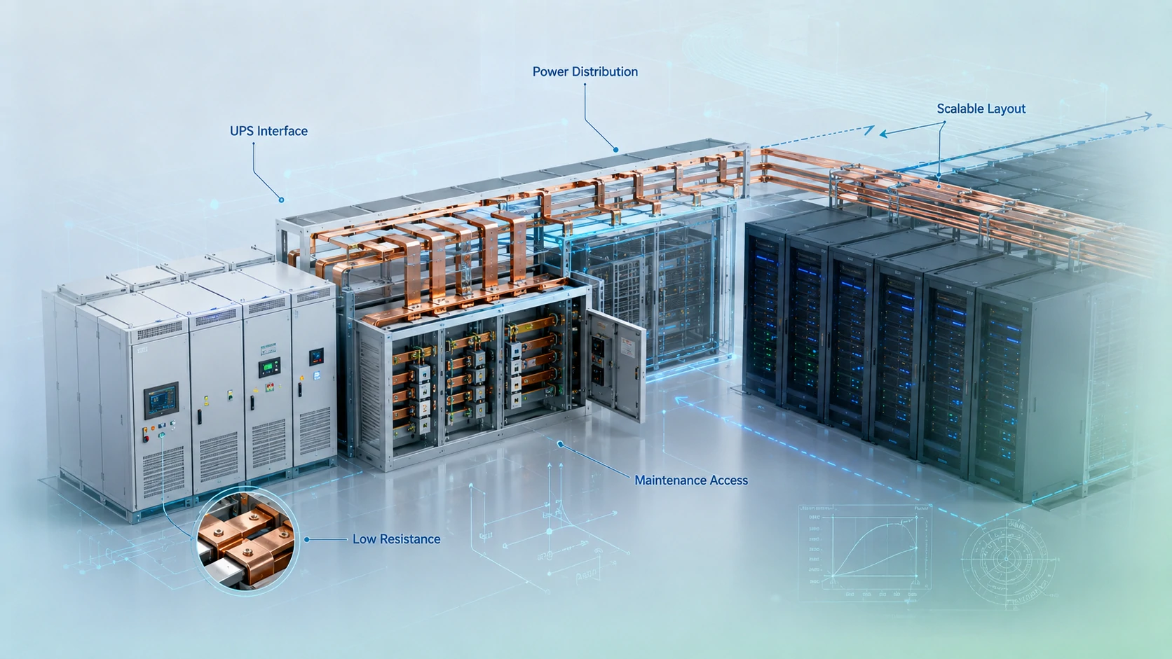 Power Busbar Design for High-Current Electrical and Energy Systems